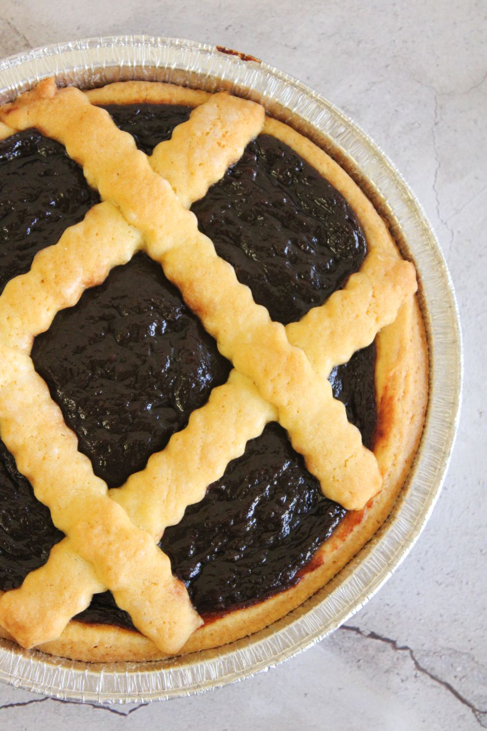 Crostata alla Mostarda